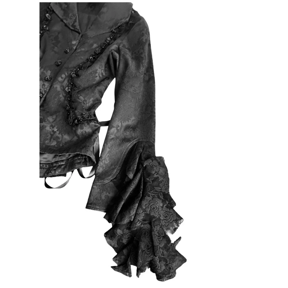 Neo-Romantic Gothic Gilded Steampunk-Living Dead Souls Jacket -M - Picture 9 of 17